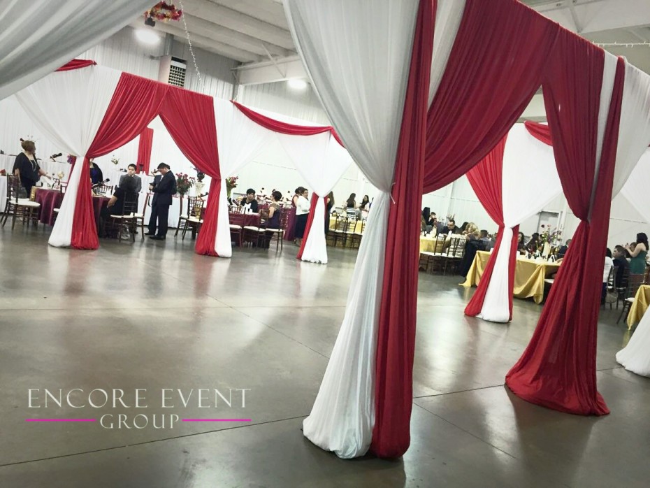 barry-expo-center-hastings-mi-red-draping-michigan-wedding-dj