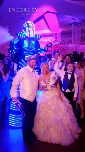 led_robot_wedding