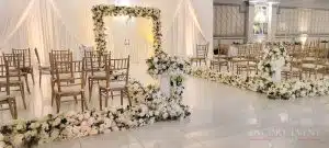wedding ceremoy flower arch scaled wedding ceremoy flower arch scaled