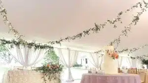 wedding tent draping wedding tent draping