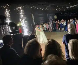 First dance fireworks photo Indiana weddings First dance fireworks photo for Indiana weddings