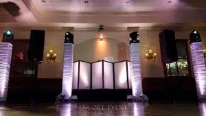 Rockstar DJ package with uplights & kicking sound Rockstar DJ package with uplights & kicking sound