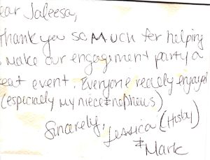 engagement party feedback min