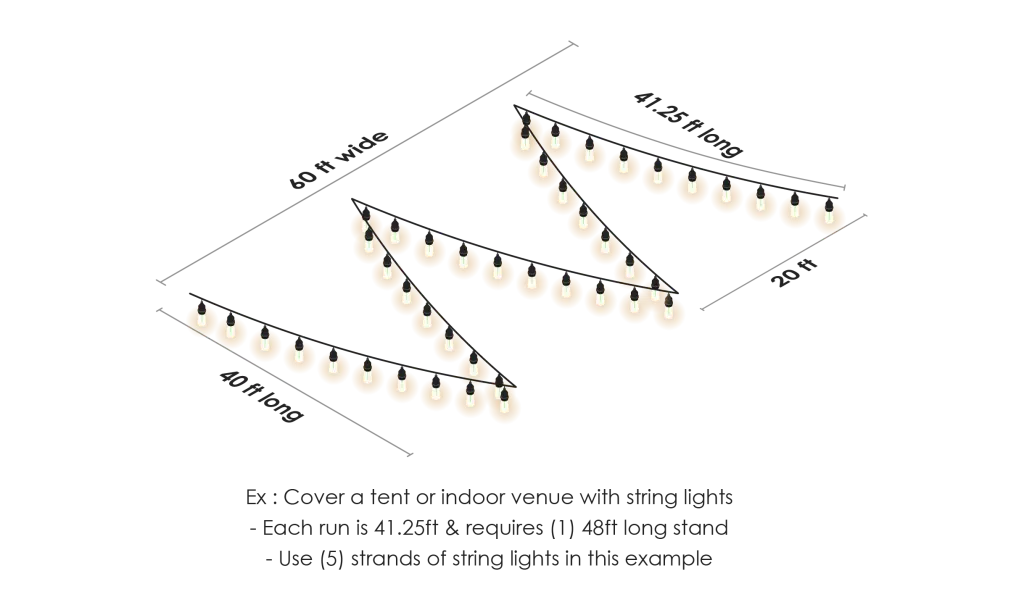 Illustration outdoor string light 2 vintage Illustration outdoor string light 2 vintage