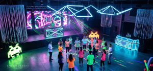 black_lighting_space_invader_theme_party-min