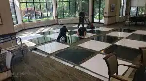 checkered floor during setup min scaled checkered floor during setup min scaled