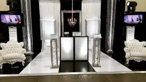 encore striped dance floor setup min encore striped dance floor setup min