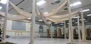 indiana ivory ceiling drapes with pillars min scaled indiana ivory ceiling drapes with pillars min scaled