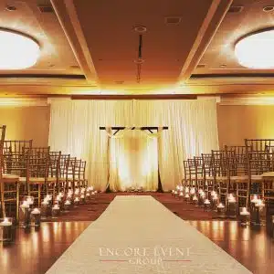 ivory pipe drape uplight for ceremony min ivory pipe drape uplight for ceremony min