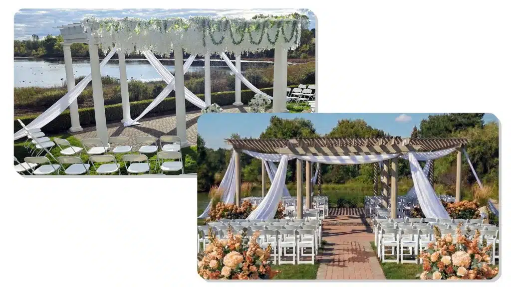 Elegant pergola and gazebo drapes that elevate outdoor events Elegant pergola and gazebo drapes that elevate outdoor events