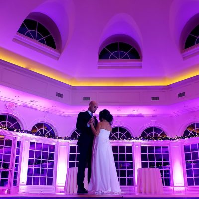 Jeffersonville wedding uplighting by Encore Event Group