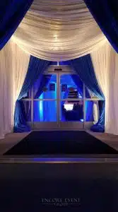 tunnel draping for private event indiana min scaled tunnel draping for private event indiana min scaled