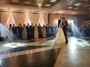 wedding first dance uplighting drape design min wedding first dance uplighting drape design min