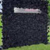 Black flower wall for photo booth rentals
