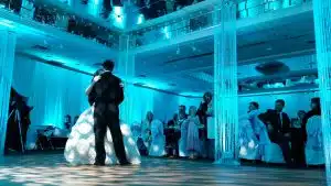 crystal columns wedding first dance min scaled crystal columns wedding first dance min scaled