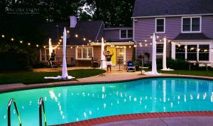 freestanding stringlights by pool 1