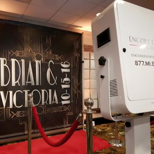 Fun photo booth rentals with unlimited photos and guest favorites