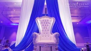 encore silver throne chair rental 1
