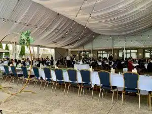 string light setup in engineered tent min string light setup in engineered tent min